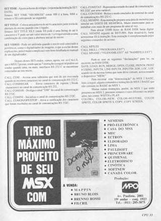 Revista CPU MSX - No. 06 - 1988