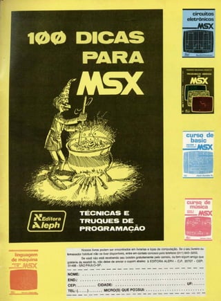 Revista CPU MSX - No. 06 - 1988