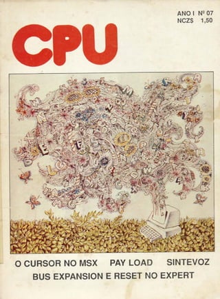 Revista CPU MSX - No. 07 - 1988