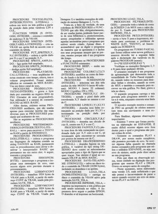 Revista CPU MSX - No. 10 - 1988