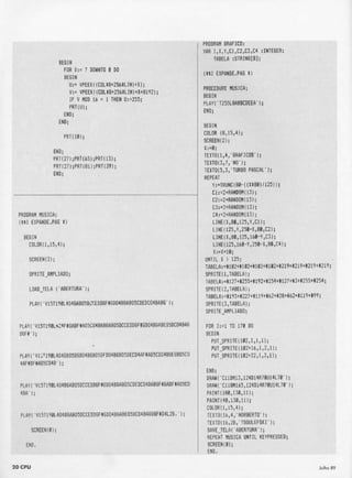 Revista CPU MSX - No. 10 - 1988