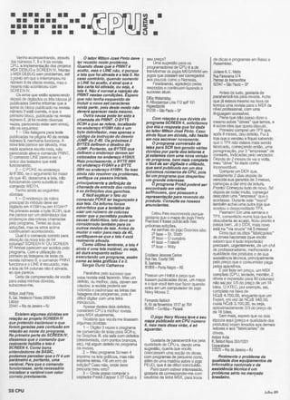 Revista CPU MSX - No. 10 - 1988