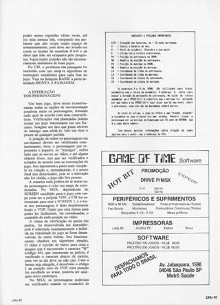 Revista CPU MSX - No. 10 - 1988