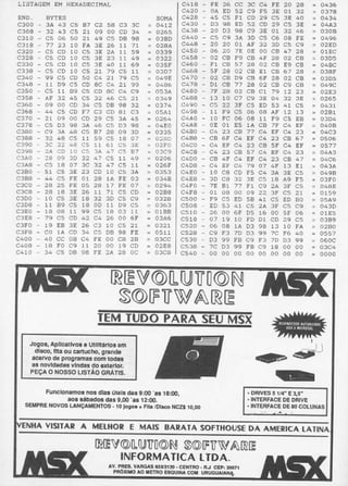 Revista CPU MSX - No. 10 - 1988