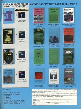 Revista CPU MSX - No. 10 - 1988