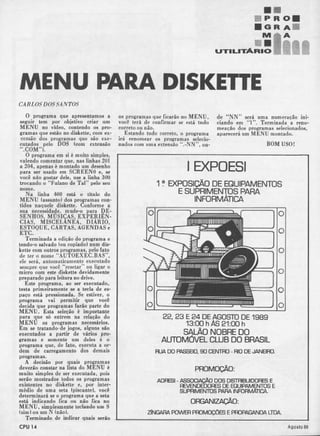 Revista CPU MSX - No. 11 - 1988