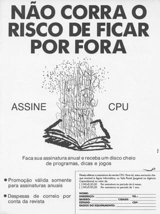 Revista CPU MSX - No. 11 - 1988