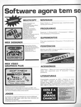 Revista CPU MSX - No. 11 - 1988