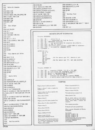 Revista CPU MSX - No. 11 - 1988