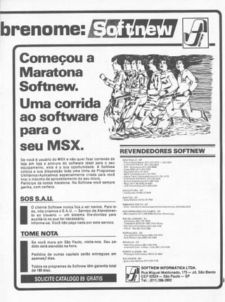Revista CPU MSX - No. 11 - 1988