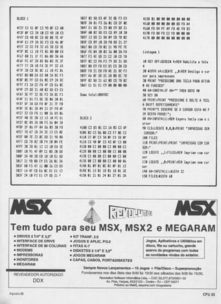 Revista CPU MSX - No. 11 - 1988