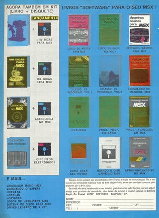 Revista CPU MSX - No. 11 - 1988