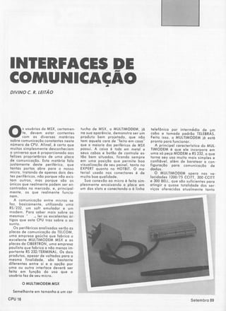 Revista CPU MSX - No. 12 - 1988