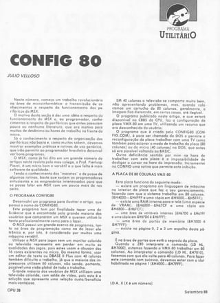 Revista CPU MSX - No. 12 - 1988