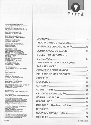 Revista CPU MSX - No. 12 - 1988