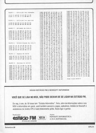 Revista CPU MSX - No. 12 - 1988