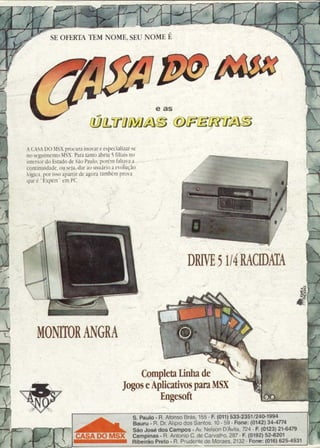 Revista CPU MSX - No. 12 - 1988