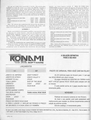 Revista CPU MSX - No. 15 - 1988