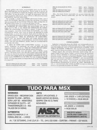 Revista CPU MSX - No. 15 - 1988