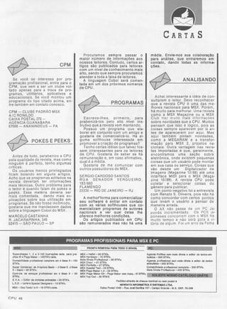 Revista CPU MSX - No. 15 - 1988