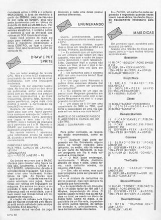 Revista CPU MSX - No. 15 - 1988