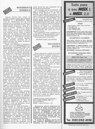 Revista CPU MSX - No. 15 - 1988