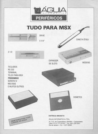Revista CPU MSX - No. 15 - 1988