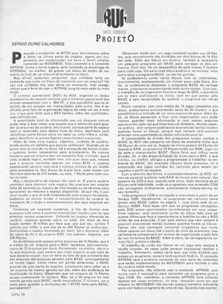 Revista CPU MSX - No. 15 - 1988