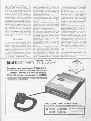 Revista CPU MSX - No. 15 - 1988