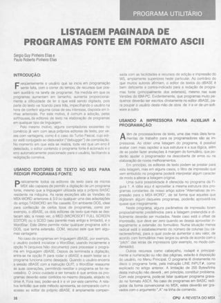 Revista CPU MSX - No. 16 - 1988