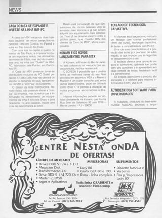 Revista CPU MSX - No. 16 - 1988