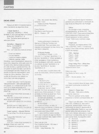 Revista CPU MSX - No. 16 - 1988