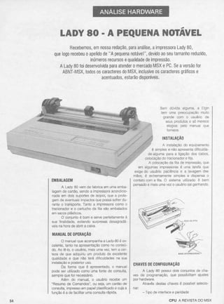 Revista CPU MSX - No. 16 - 1988