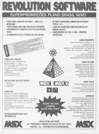 Revista CPU MSX - No. 16 - 1988