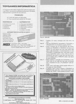 Revista CPU MSX - No. 16 - 1988