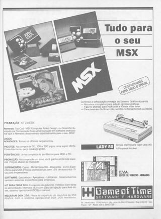 Revista CPU MSX - No. 16 - 1988