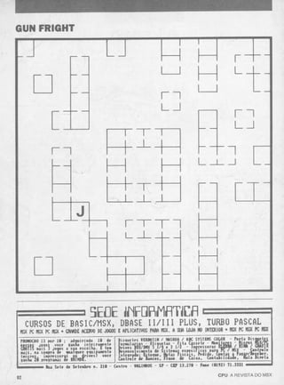 Revista CPU MSX - No. 16 - 1988