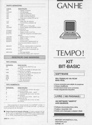 Revista CPU MSX - No. 17 - 1988