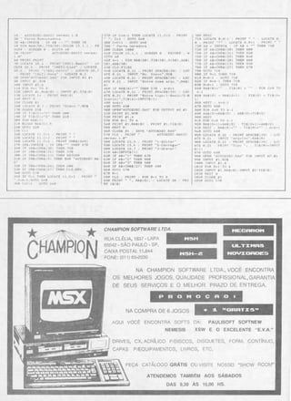 Revista CPU MSX - No. 17 - 1988