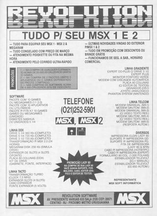 Revista CPU MSX - No. 17 - 1988