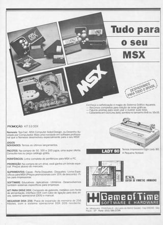 Revista CPU MSX - No. 17 - 1988