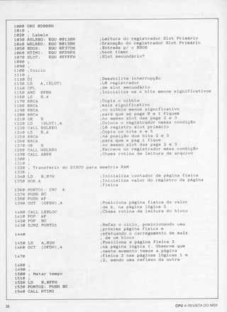 Revista CPU MSX - No. 17 - 1988