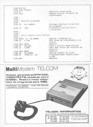 Revista CPU MSX - No. 17 - 1988
