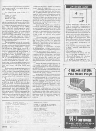 Revista CPU MSX - No. 17 - 1988