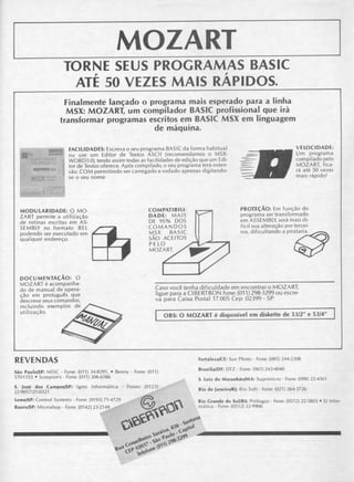 Revista CPU MSX - No. 17 - 1988