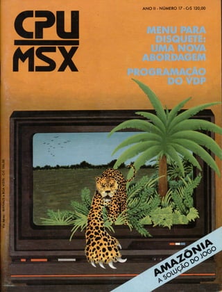 Revista CPU MSX - No. 17 - 1988