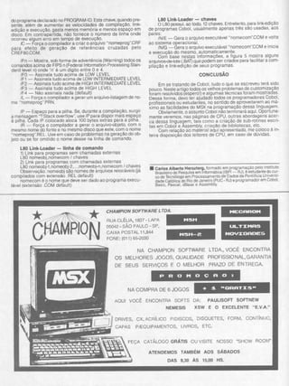 Revista CPU MSX - No. 18 - 1988