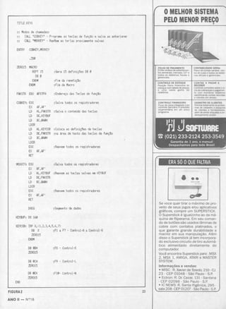 Revista CPU MSX - No. 18 - 1988