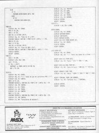 Revista CPU MSX - No. 18 - 1988