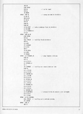 Revista CPU MSX - No. 18 - 1988